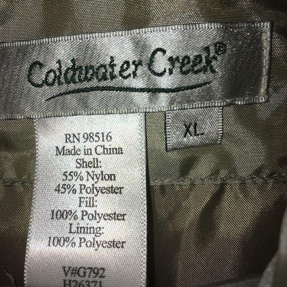 Coldwater Creek puffer vest - Picture 2 of 5